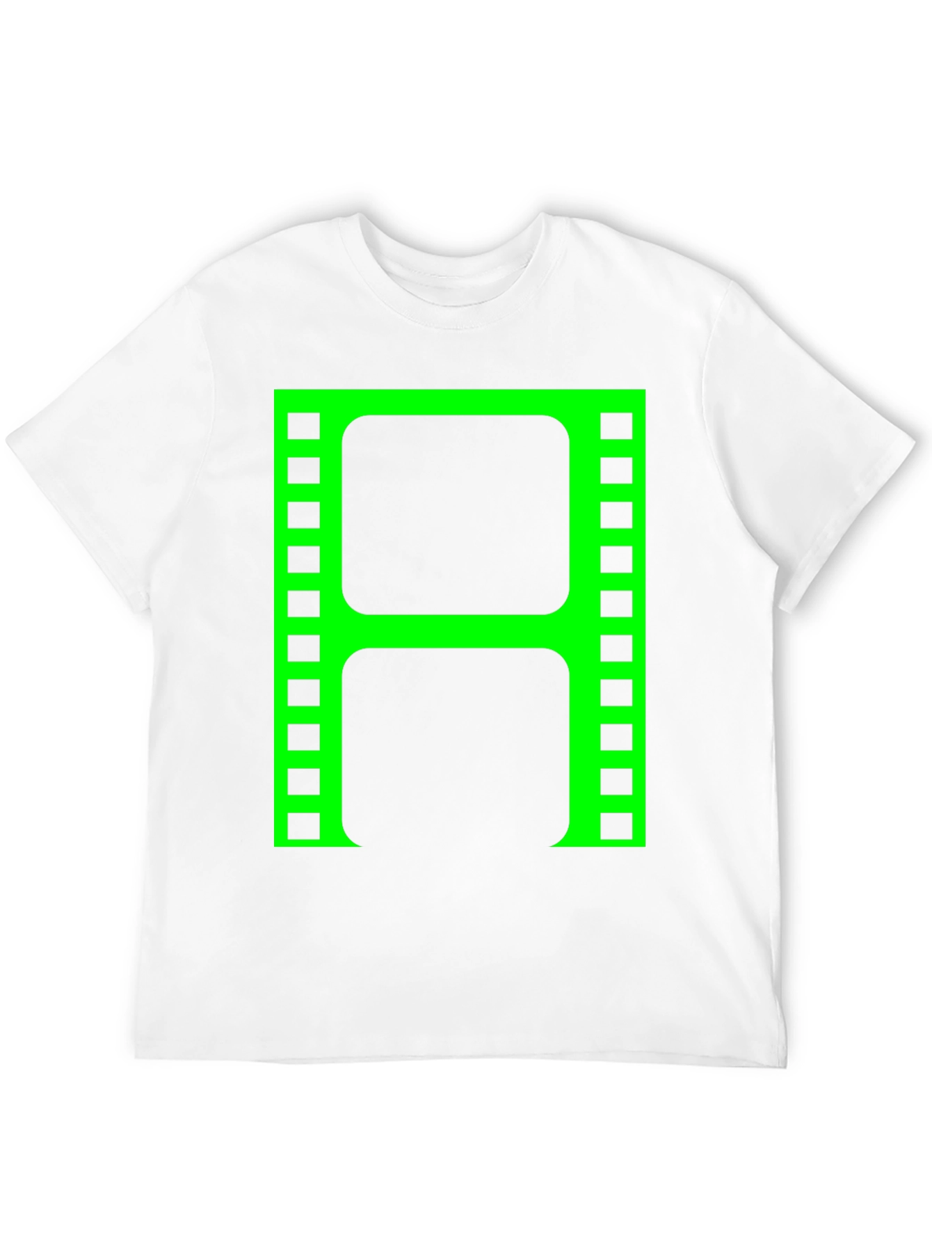 Retro Film Reel T-Shirt - Black Movie Buff Tee