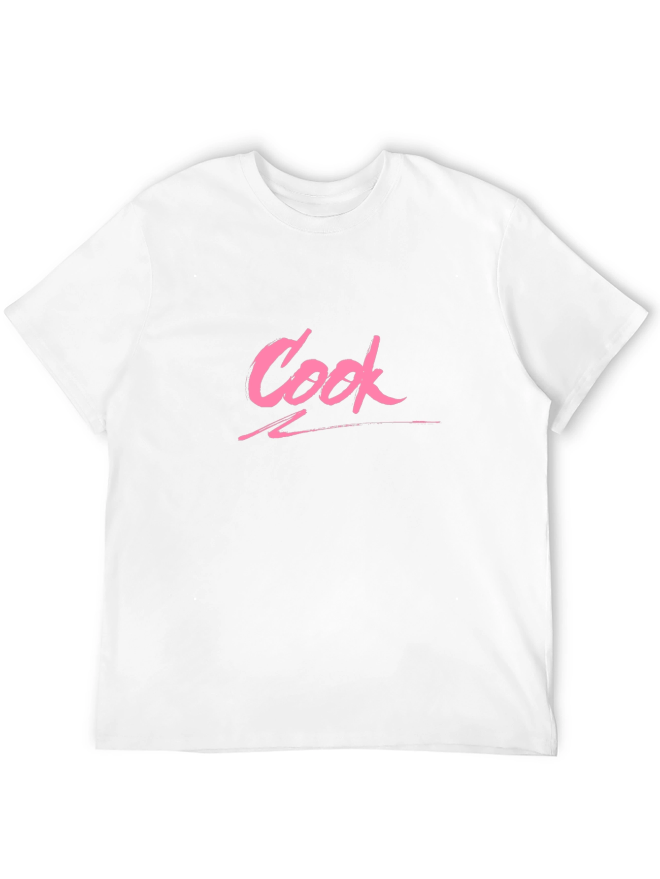 Cook Graphic Tee - Black Cotton T-Shirt