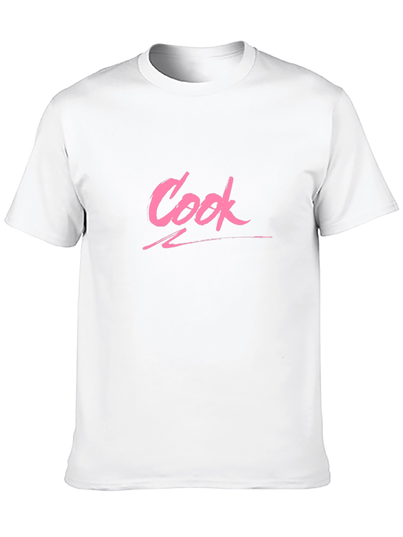 Cook Graphic Tee - Black Cotton T-Shirt