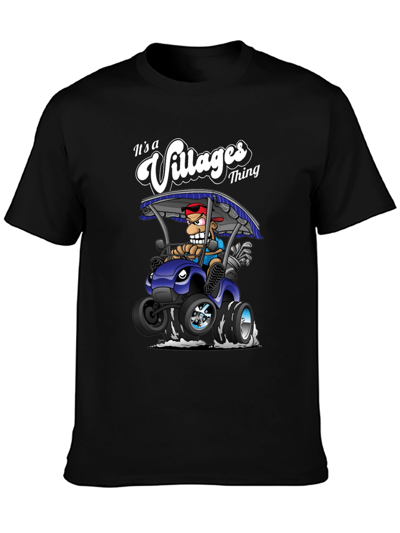 Its A Villages Thing Golf Cart T-Shirt