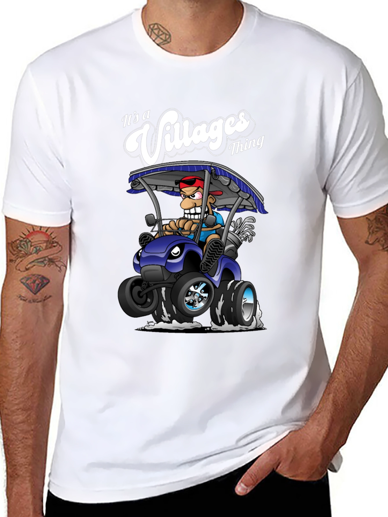 Its A Villages Thing Golf Cart T-Shirt