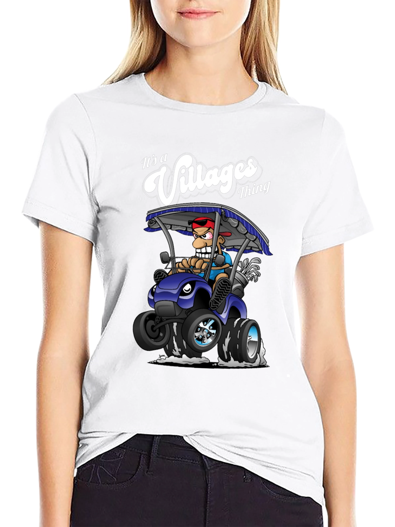 Its A Villages Thing Golf Cart T-Shirt