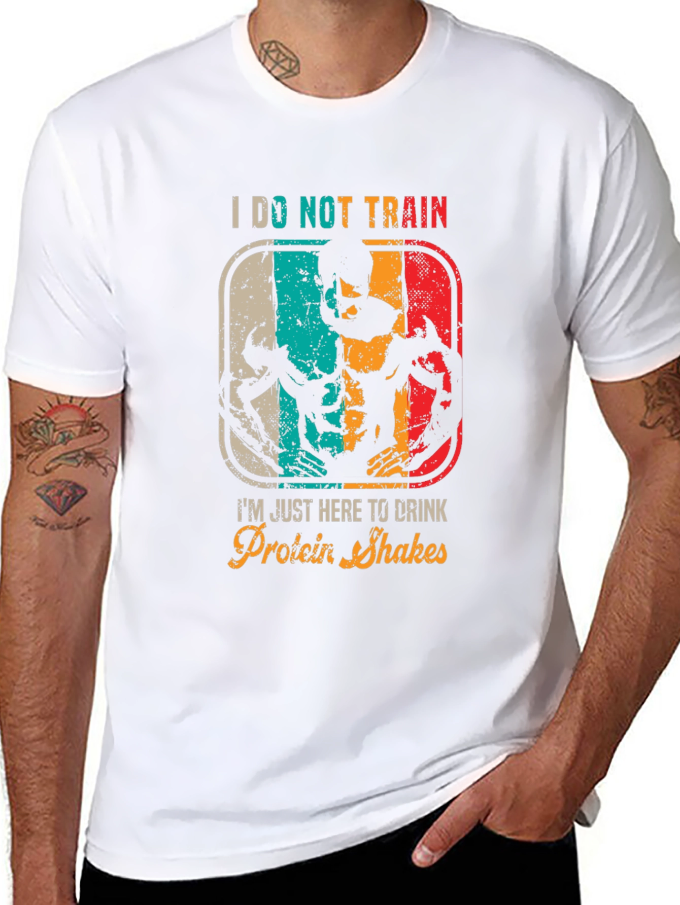 Funny Gym Protein Shake T-Shirt