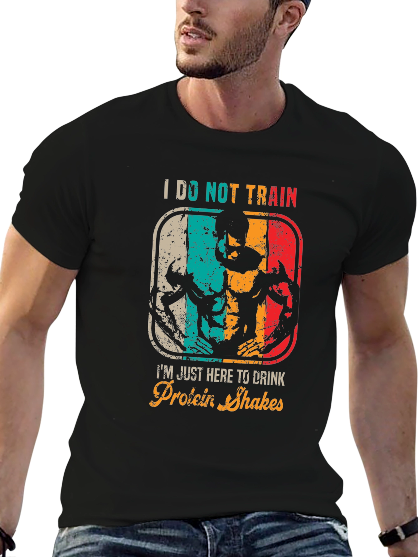 Funny Gym Protein Shake T-Shirt