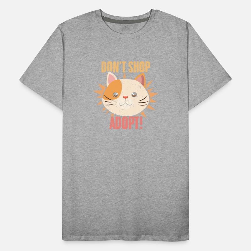 Cute Cat Face Don't Shop Adopt Animal Foster Kind