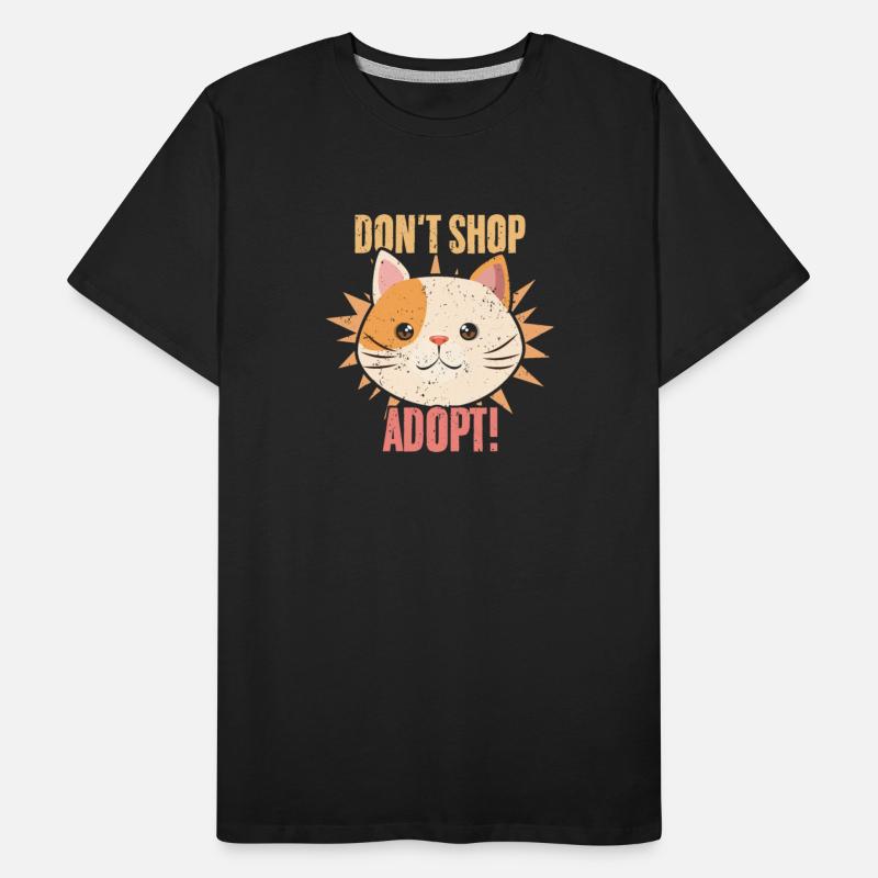 Cute Cat Face Don't Shop Adopt Animal Foster Kind