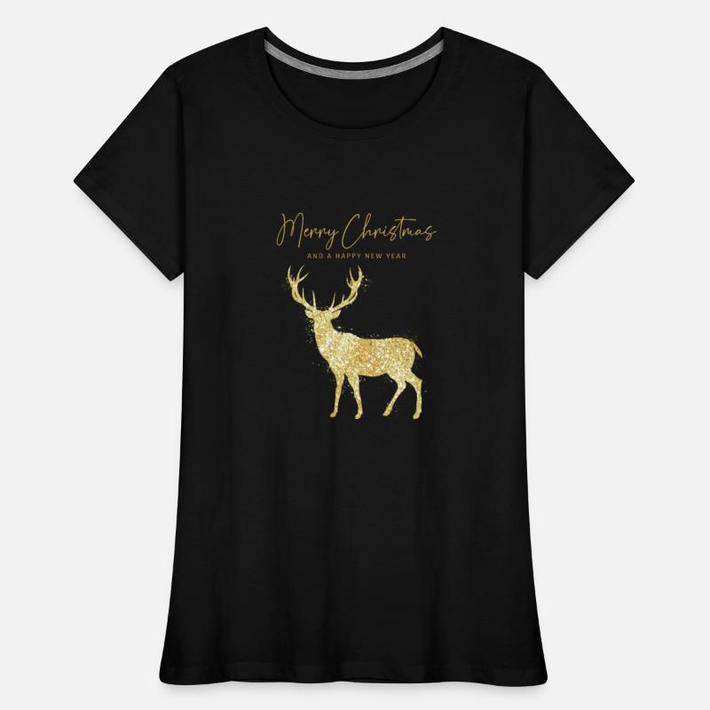 Cute Deer Merry Xmas - Merry Christmas - Happy New