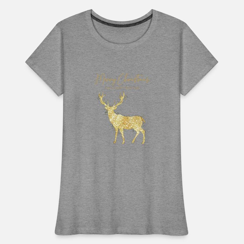 Cute Deer Merry Xmas - Merry Christmas - Happy New