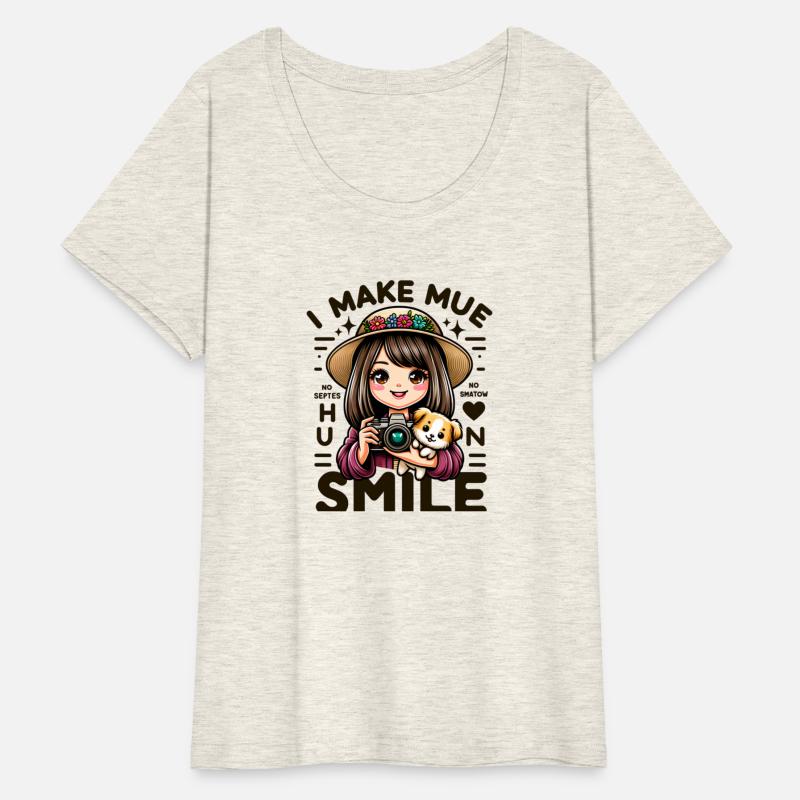 Cute dog Photographer Camera, I Make People Smile.