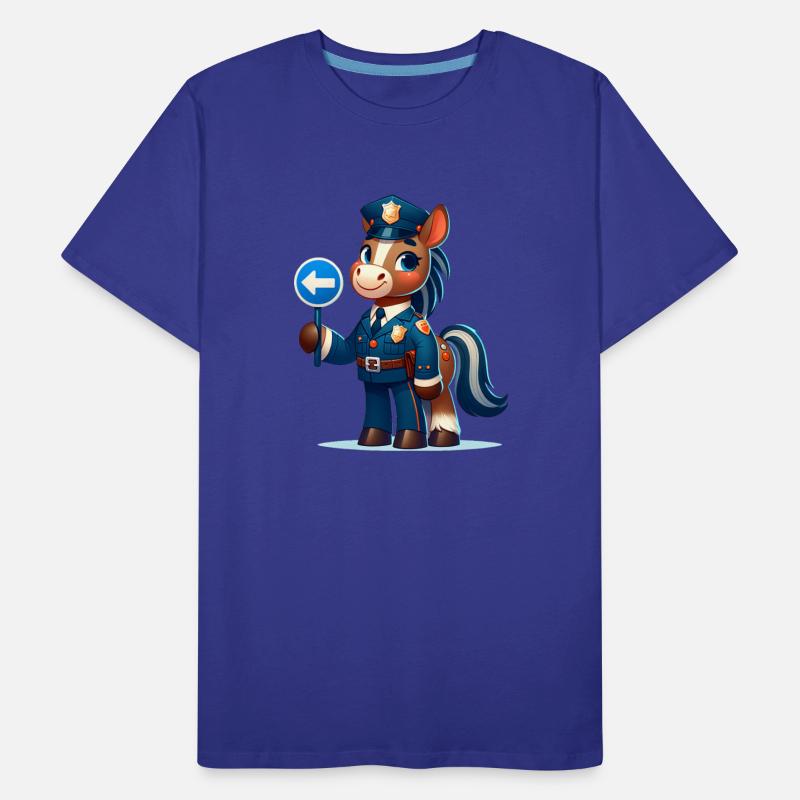 Cute Horse Police Officer