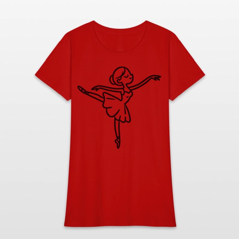 Cute Minimal Ballet Line