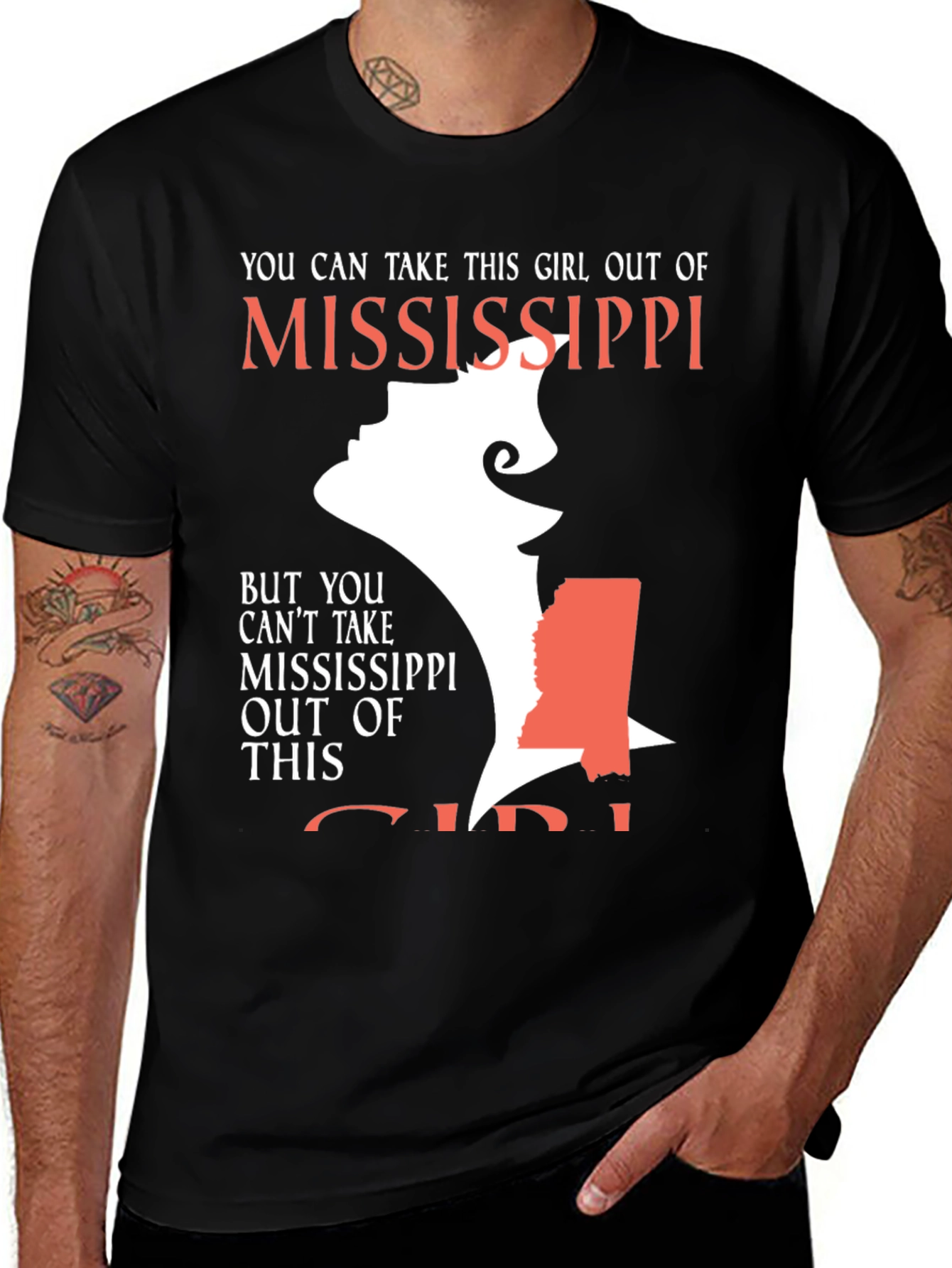Mississippi Girl T-Shirt - State Pride Apparel