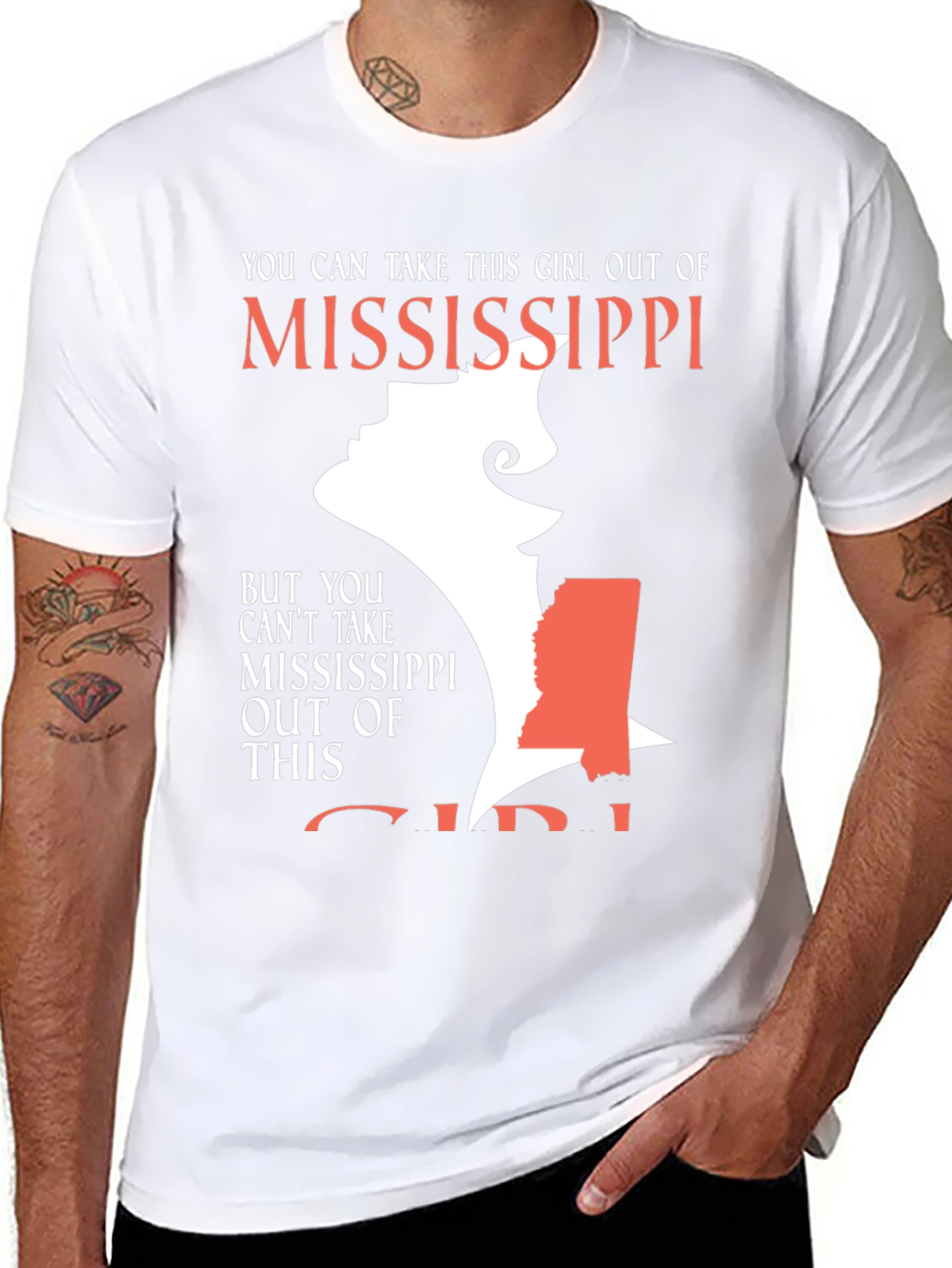 Mississippi Girl T-Shirt - State Pride Apparel