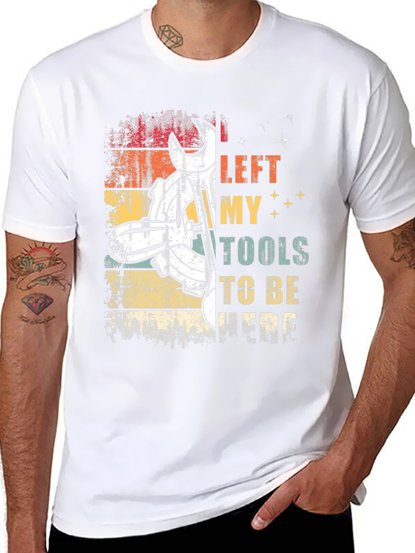 Mechanic Tools Graphic T-Shirt
