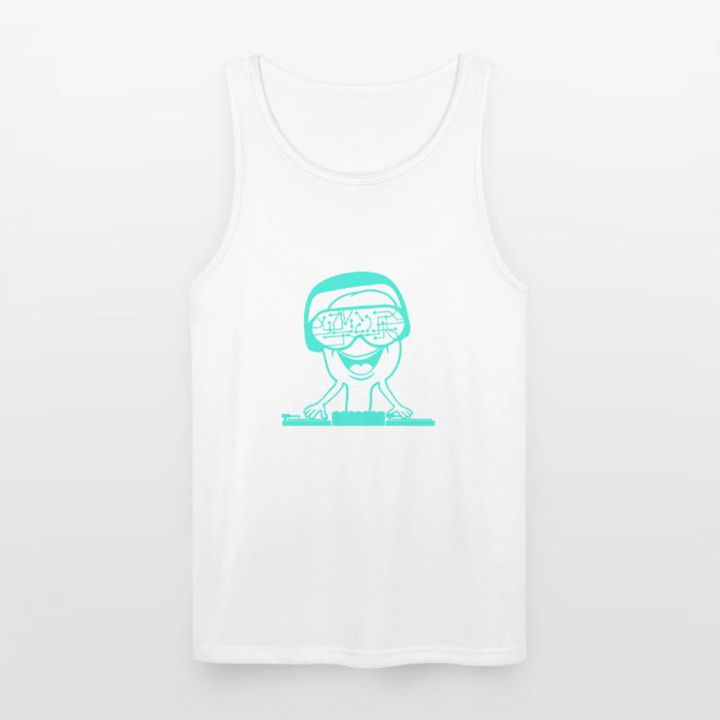 Cyber Sunglasses DJ Mixing Console Music Party Fun