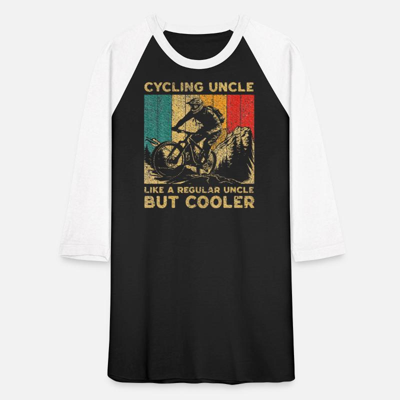 Cycling Uncle Bicycle Riding Cyclist Mens