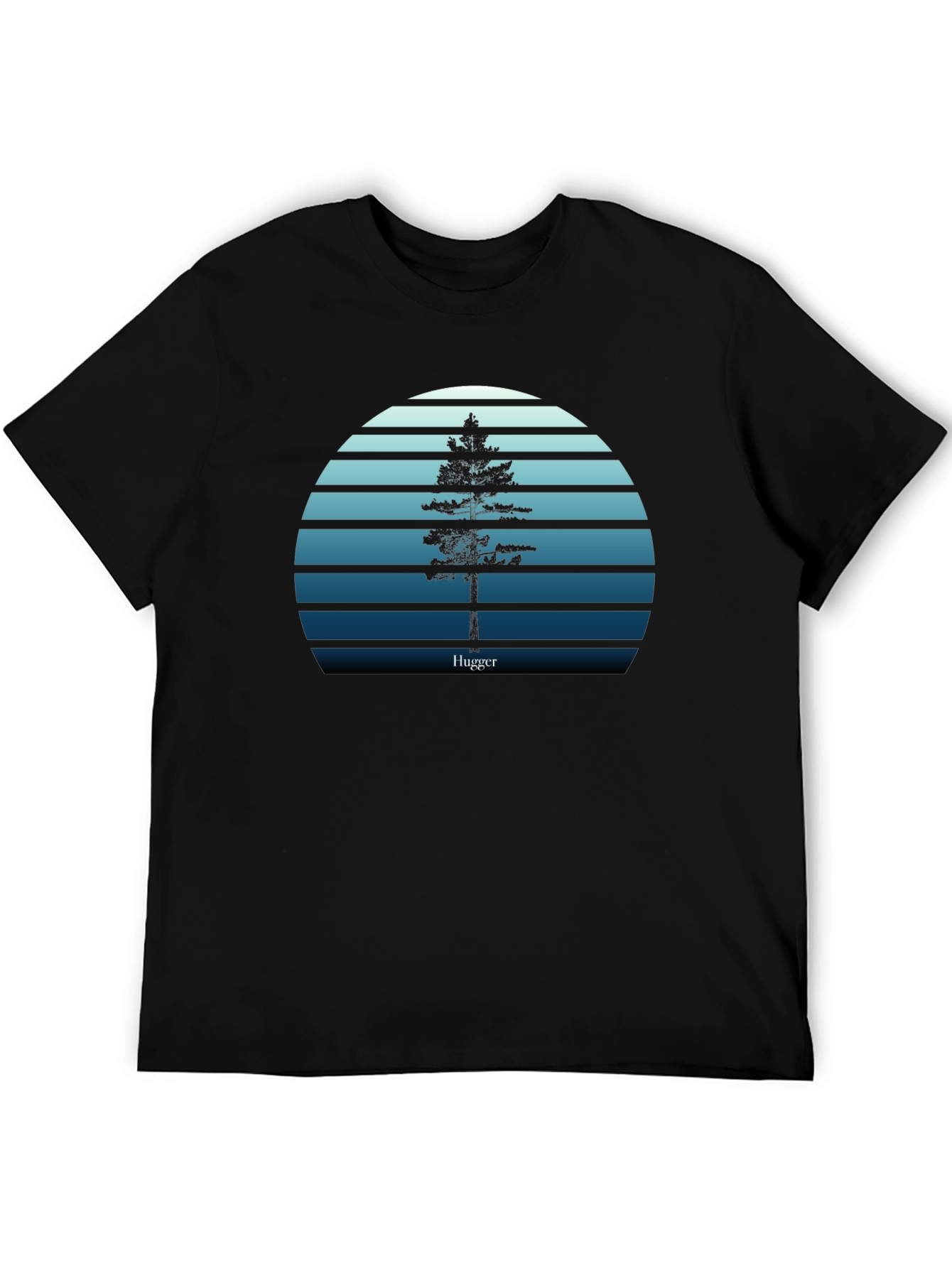 Hugger Tree Silhouette Tee - Nature Inspired T-Shirt