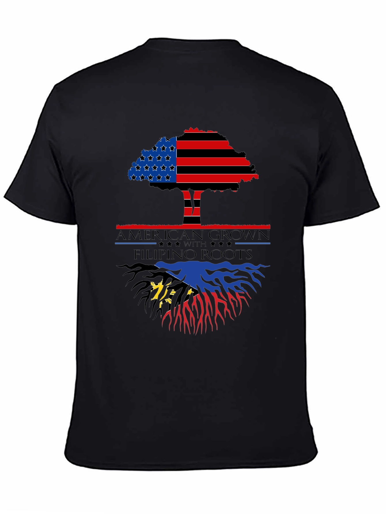 American Grown Filipino Roots T-Shirt