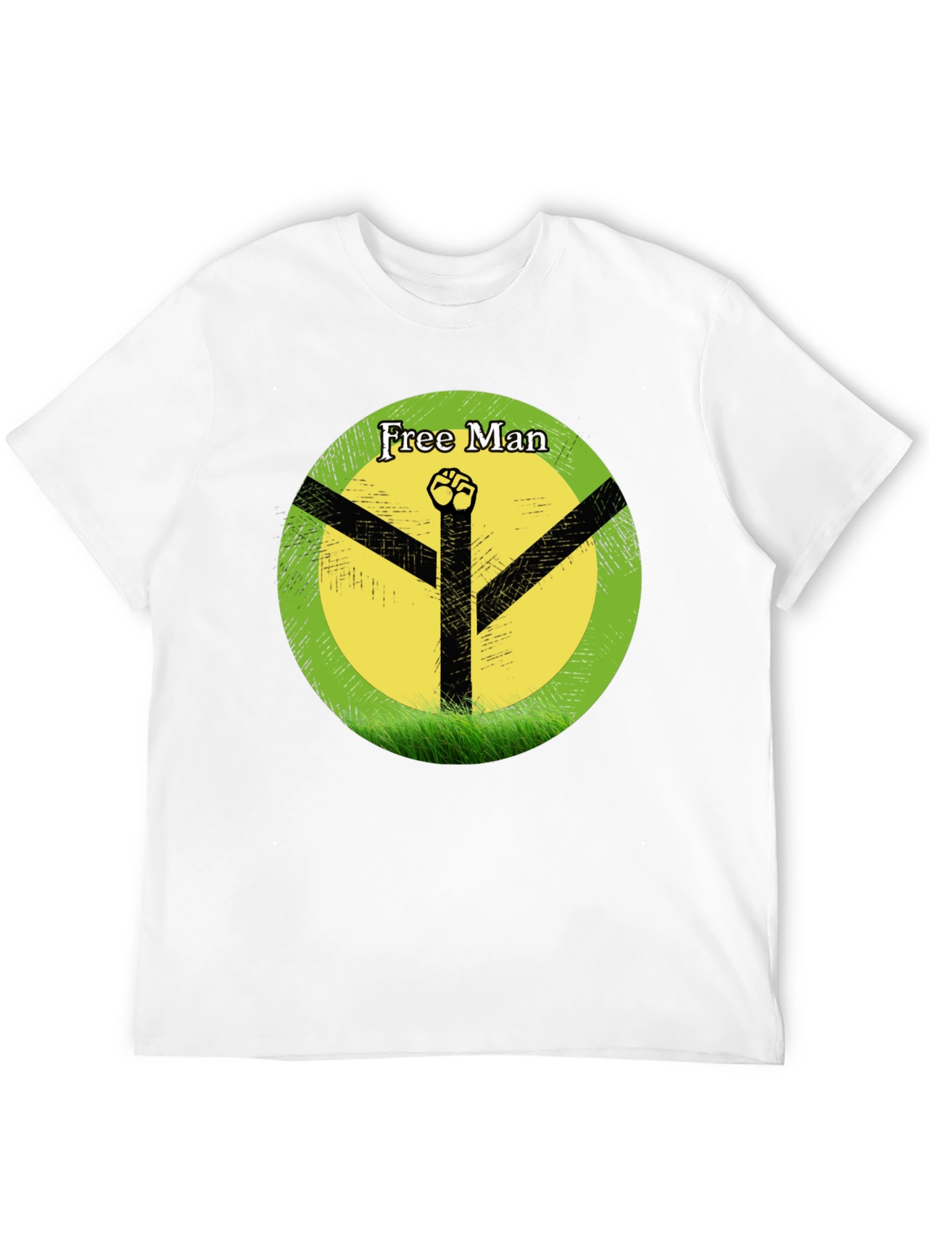 Free Man Graphic T-Shirt