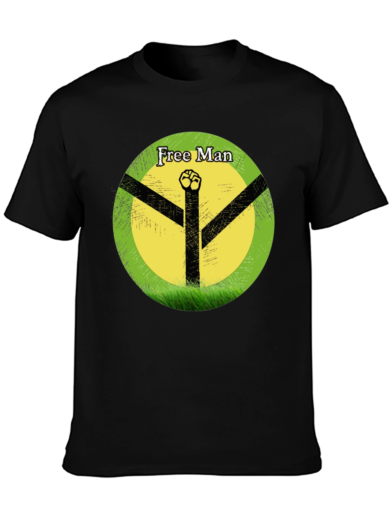 Free Man Graphic T-Shirt
