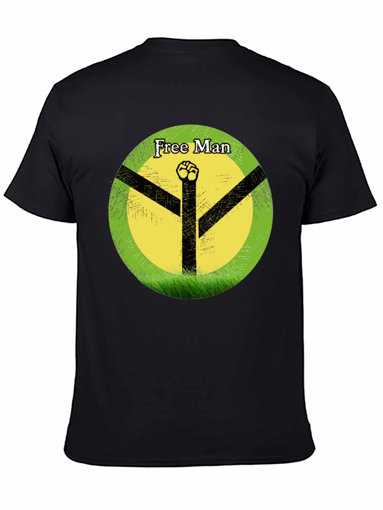 Free Man Graphic T-Shirt