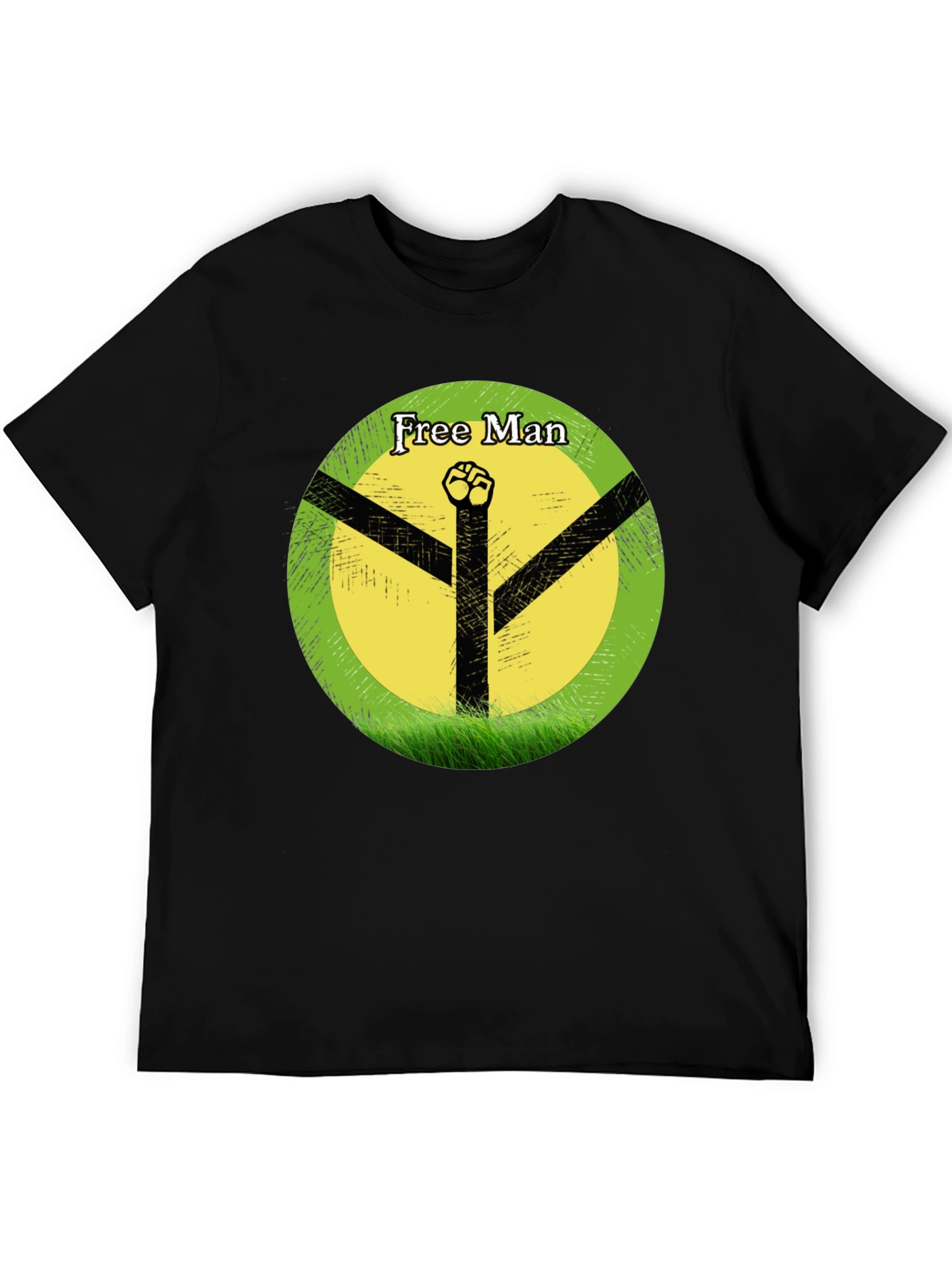 Free Man Graphic T-Shirt