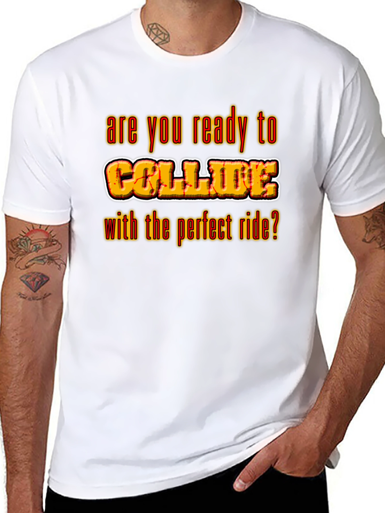 Ready to Collide Graphic T-Shirt
