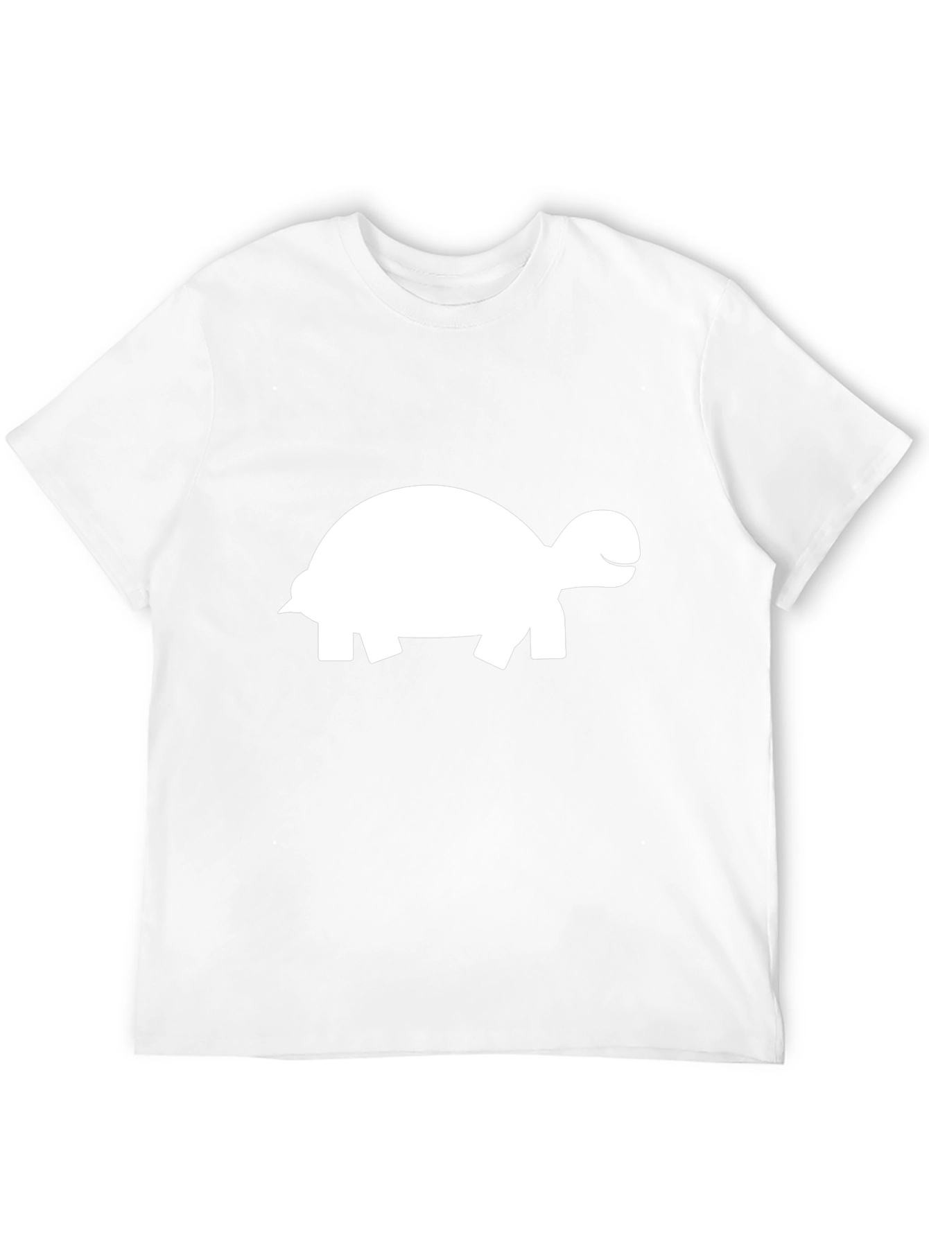 Turtle Graphic Tee - Black Cotton T-Shirt