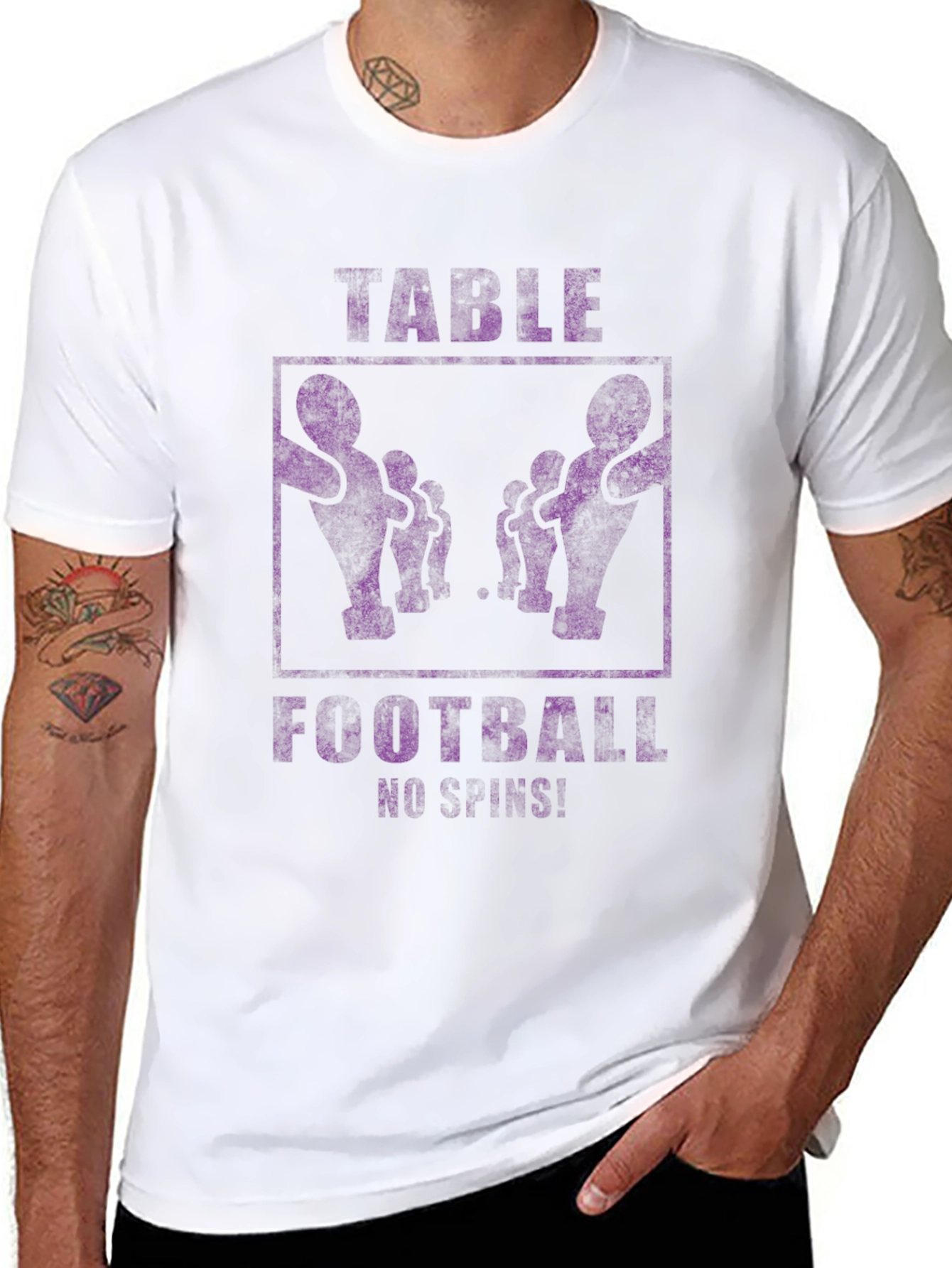 Table Football T-Shirt - No Spins!