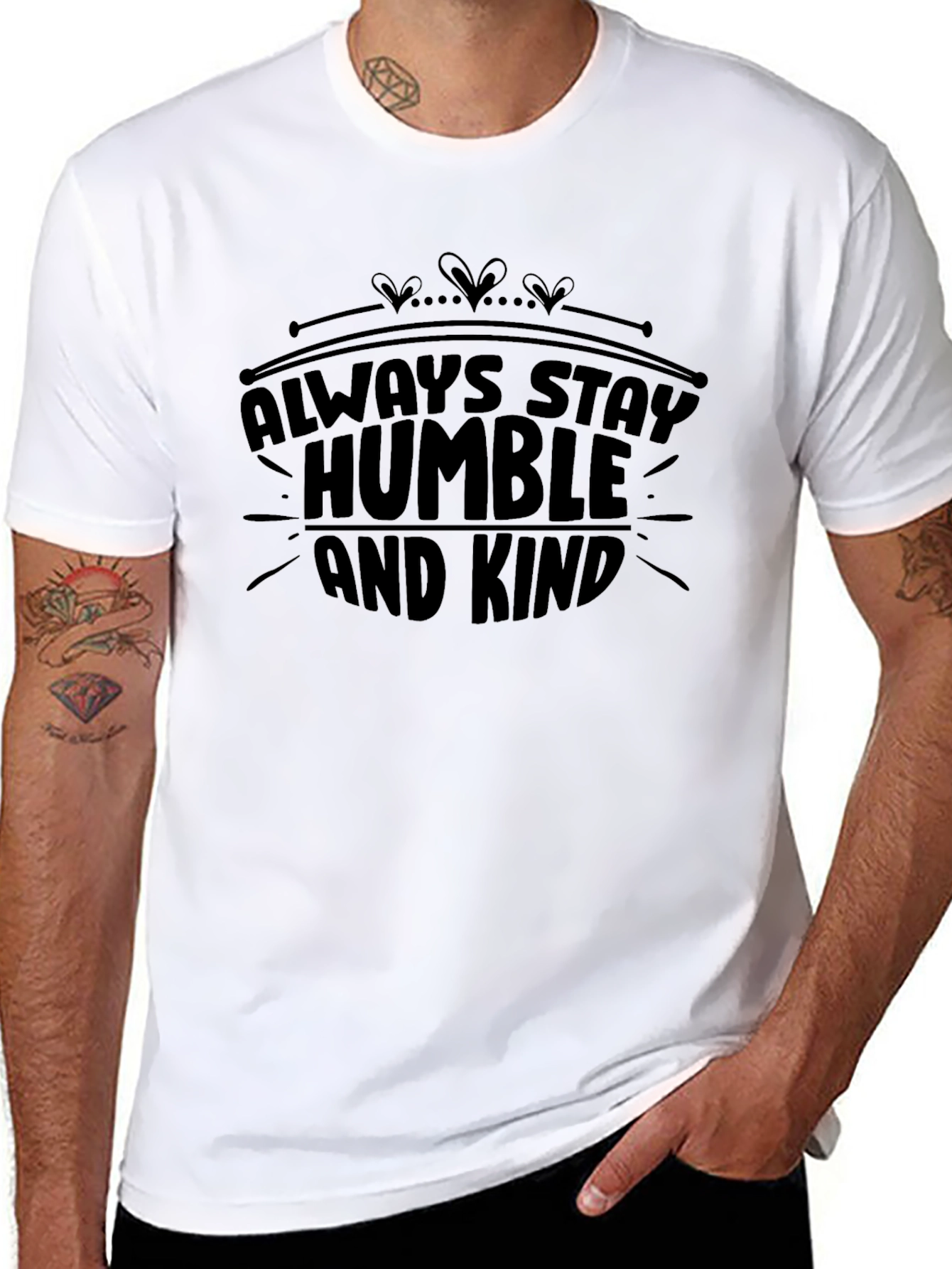 Always Stay Humble and Kind Graphic Tee