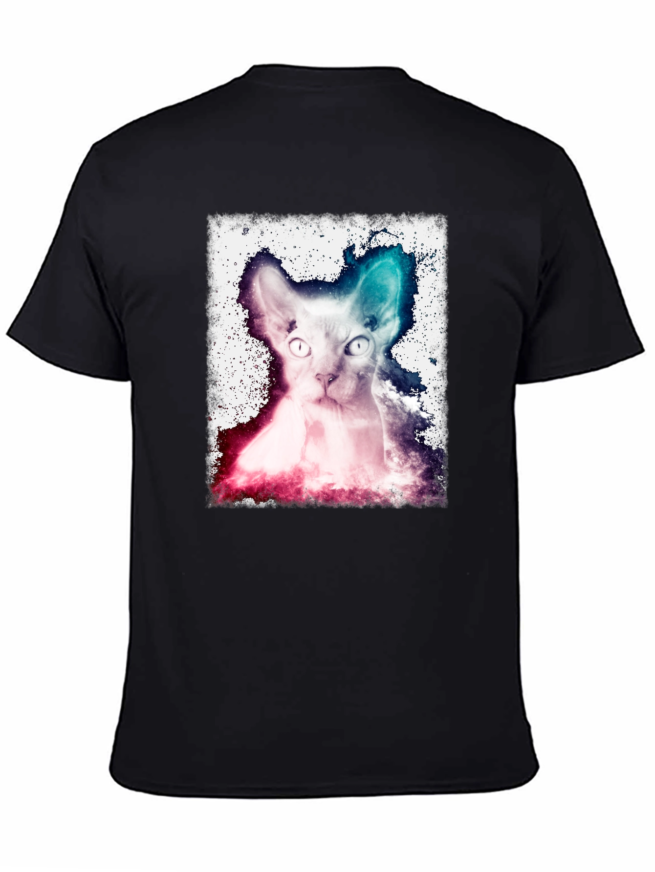 Galaxy Cat Graphic Tee - Unique Design