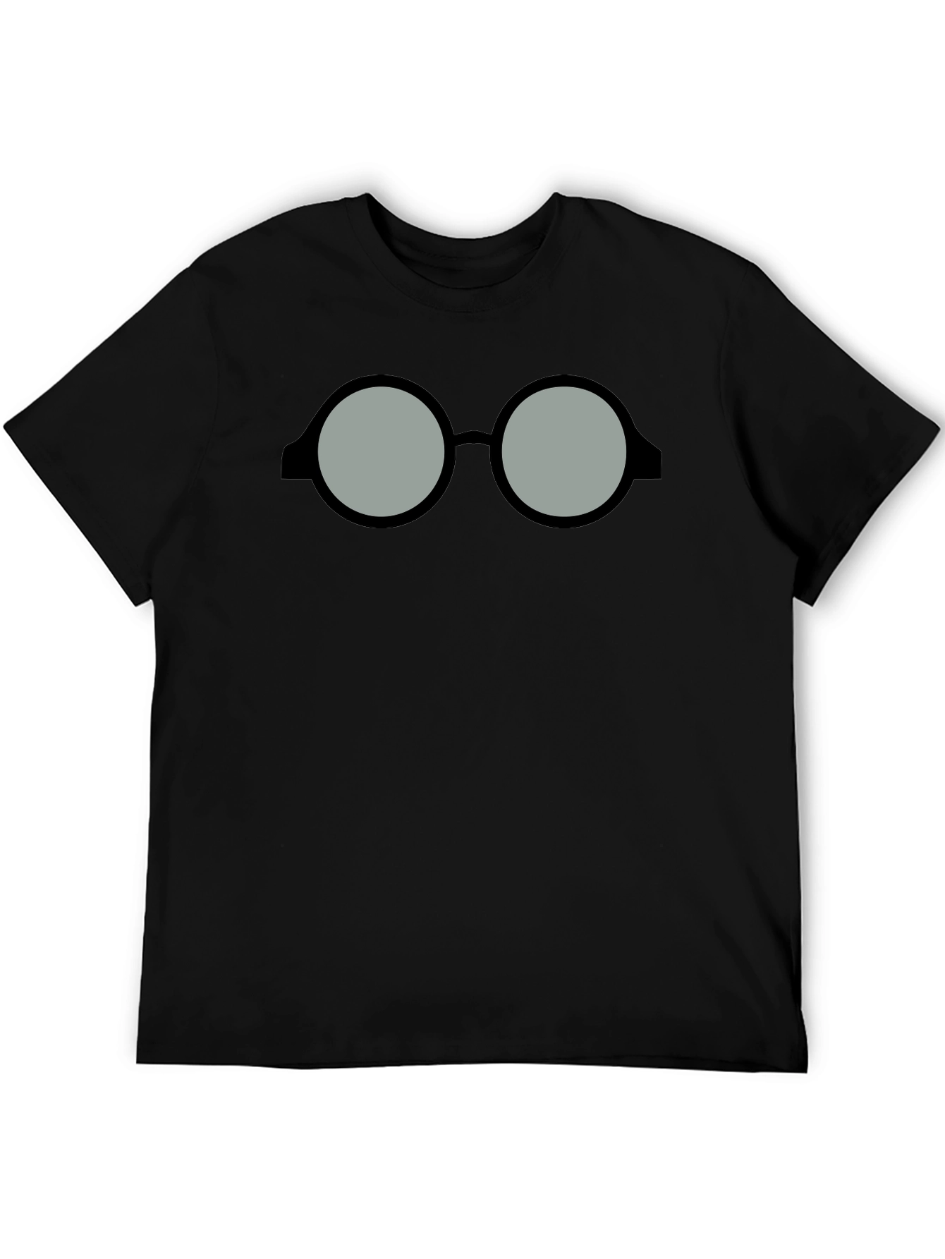 Nerdy Glasses Graphic T-Shirt - Classic Style