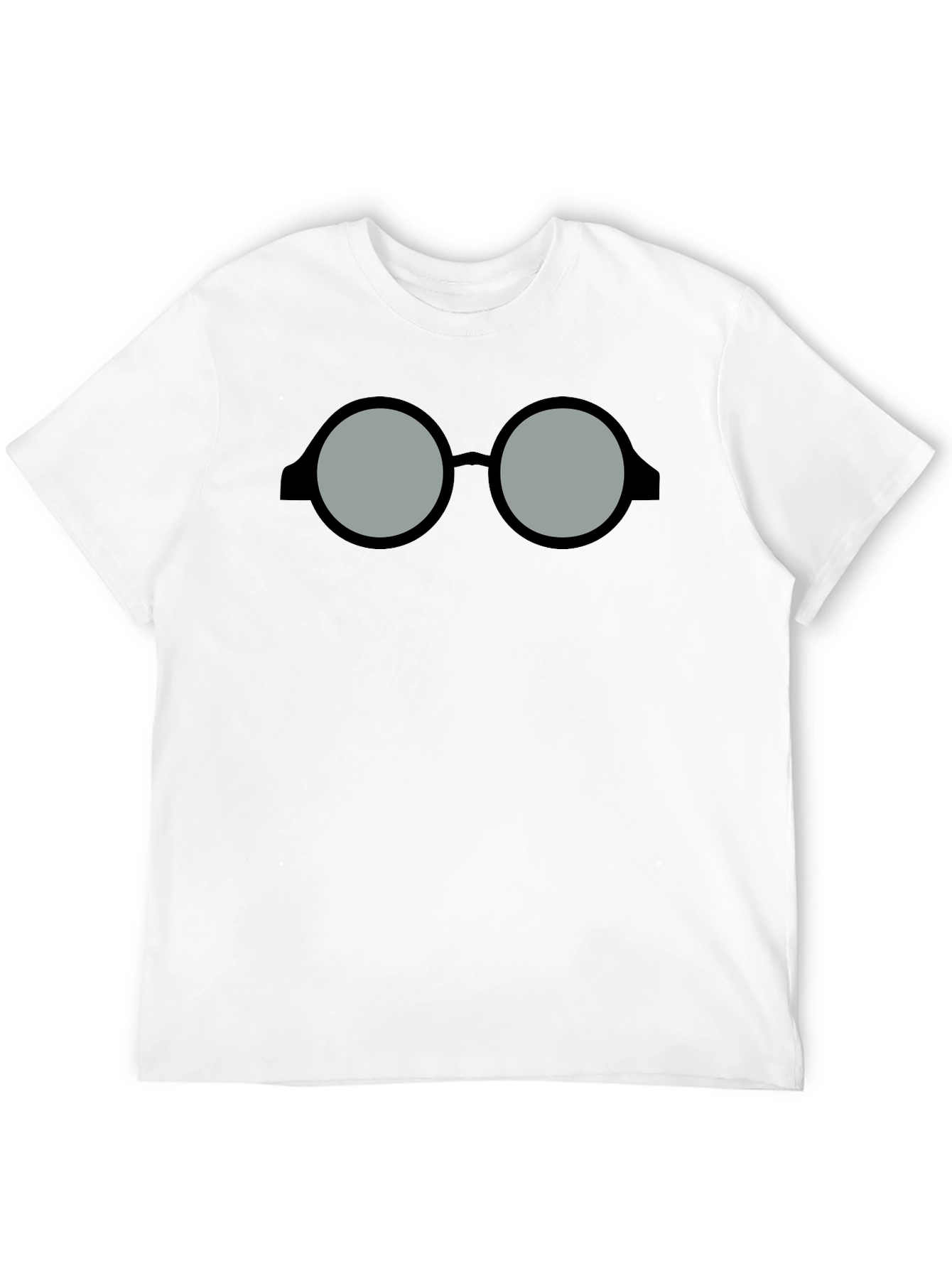 Nerdy Glasses Graphic T-Shirt - Classic Style