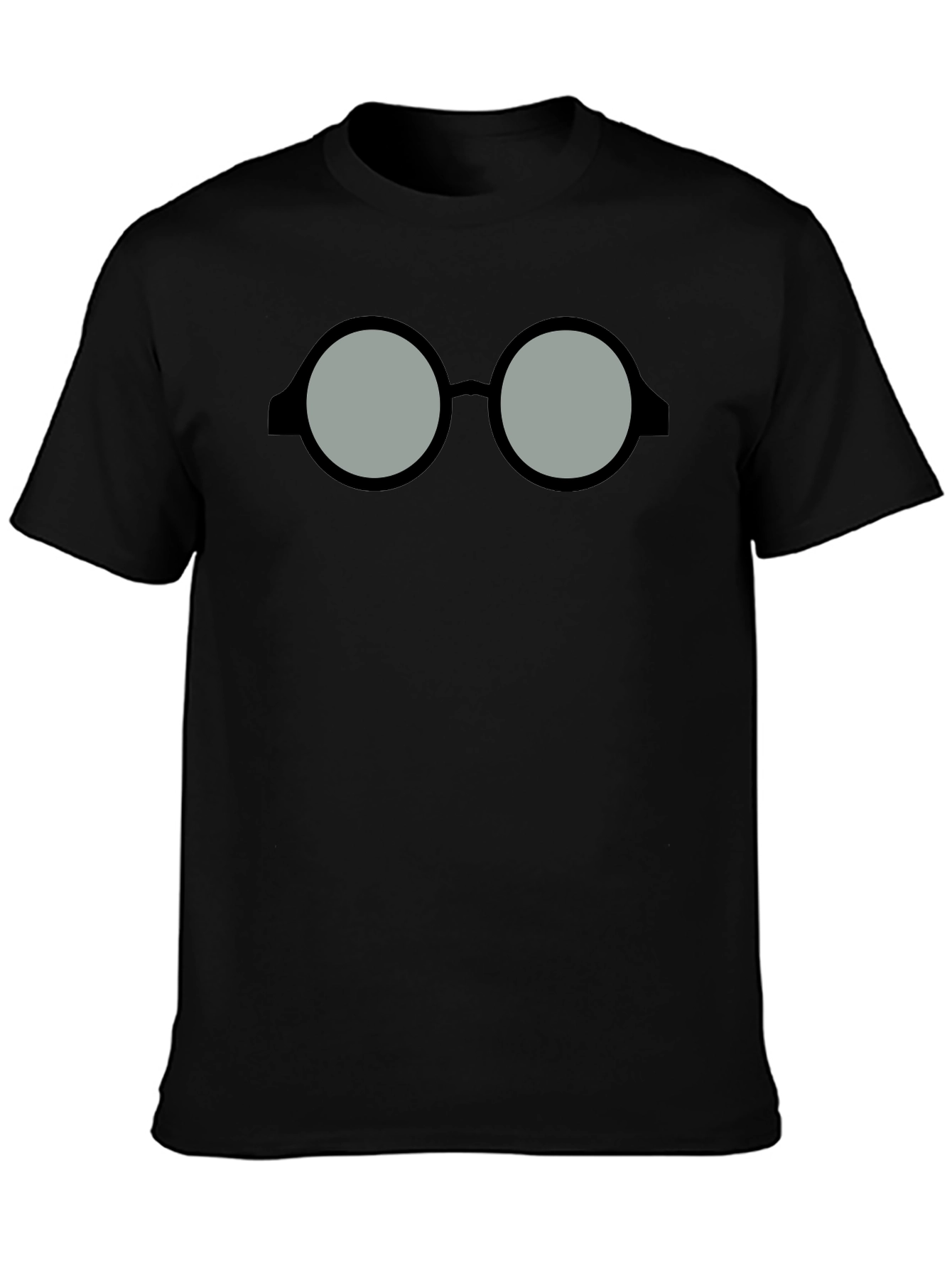 Nerdy Glasses Graphic T-Shirt - Classic Style