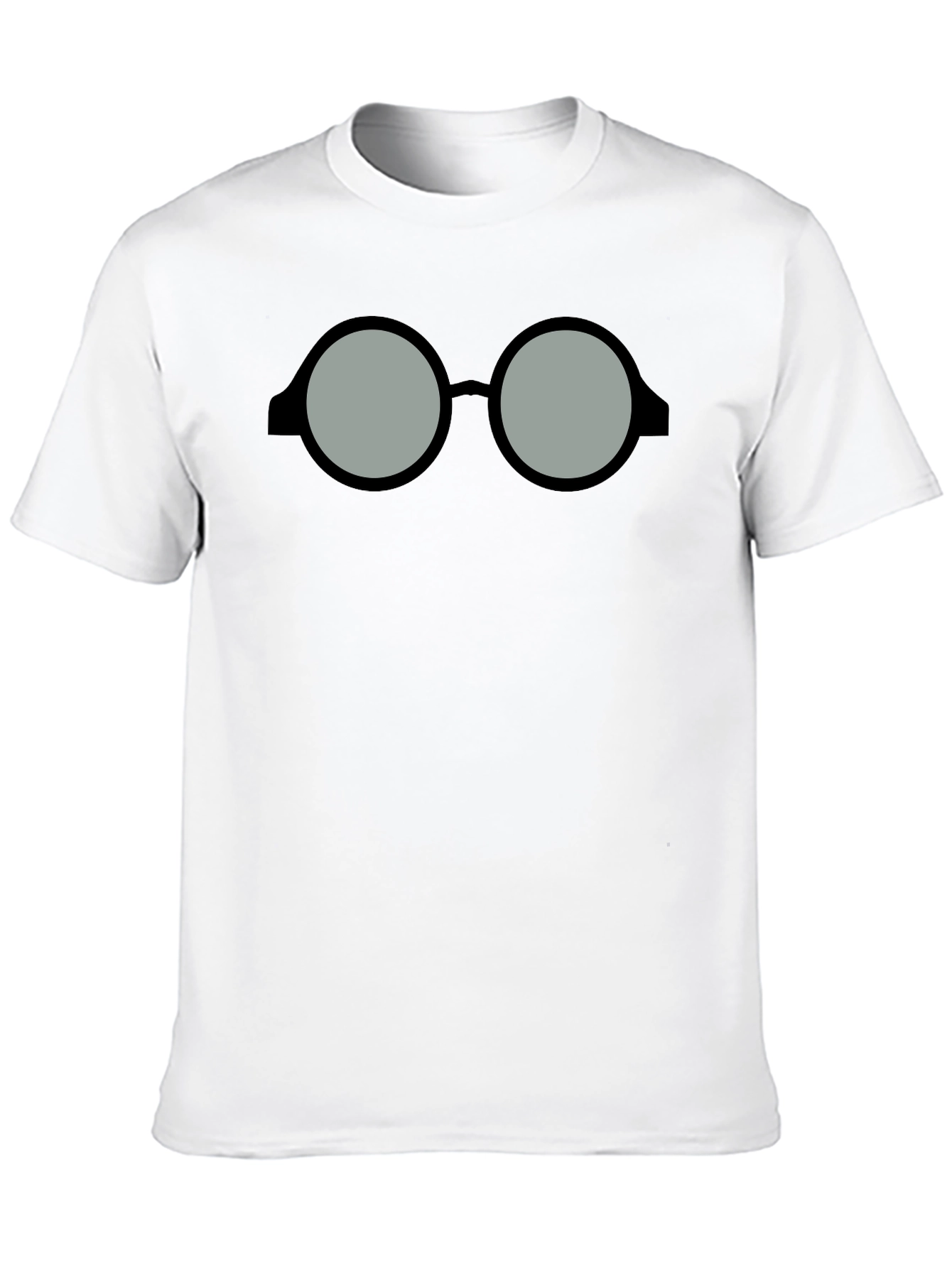 Nerdy Glasses Graphic T-Shirt - Classic Style