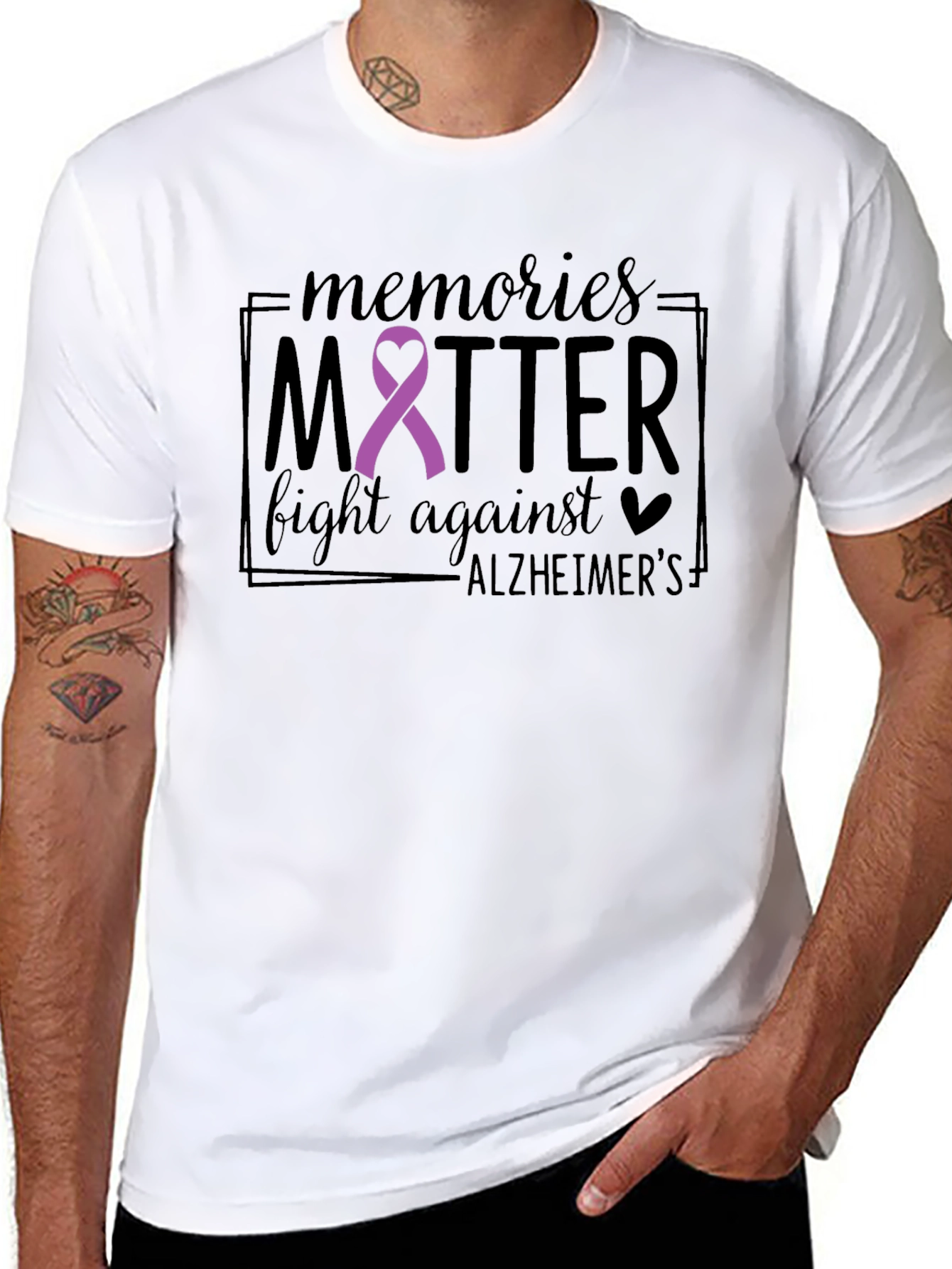 Memories Matter Alzheimers Awareness T-Shirt