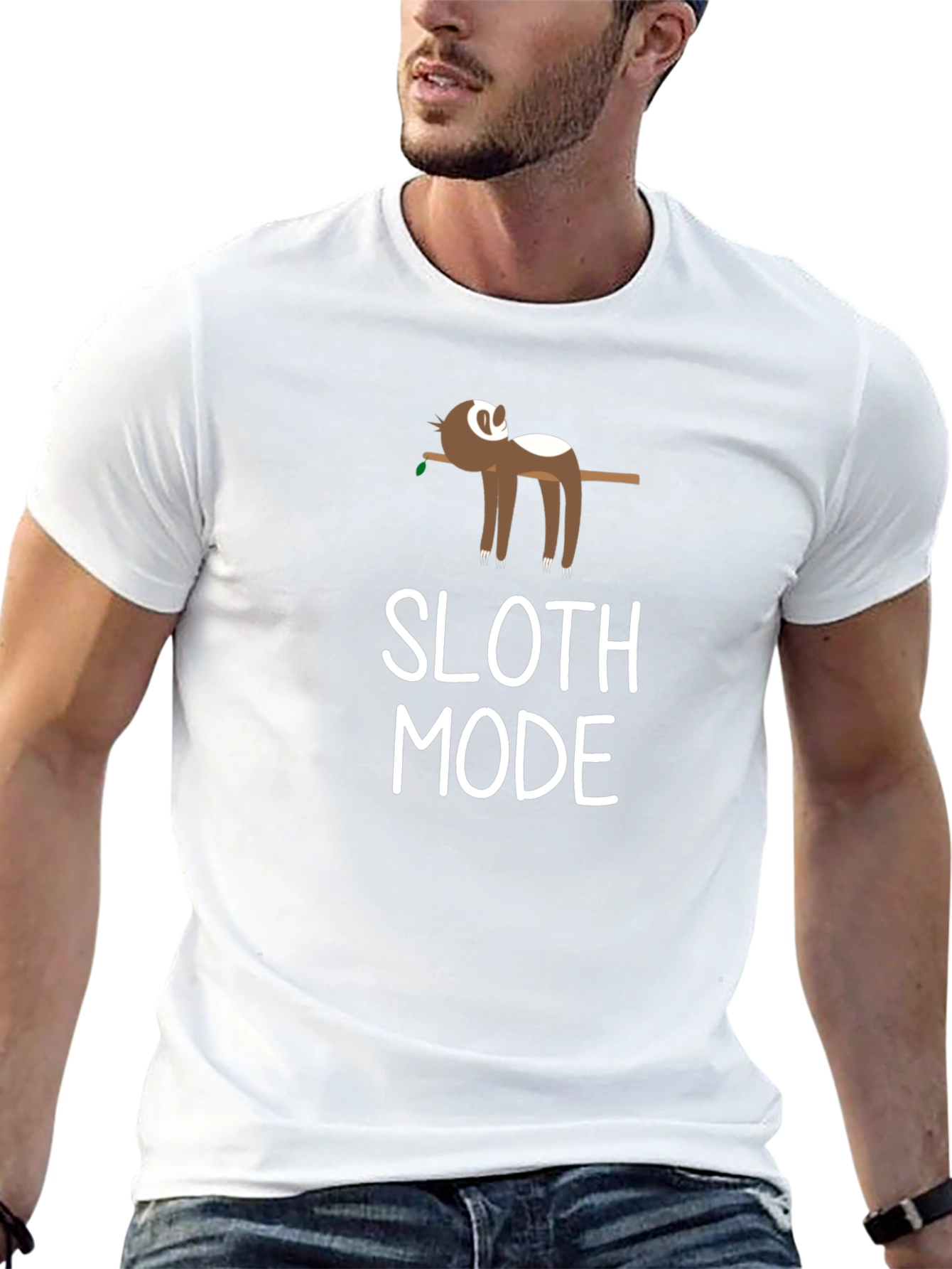 Sloth Mode Graphic Tee - Relaxed Fit