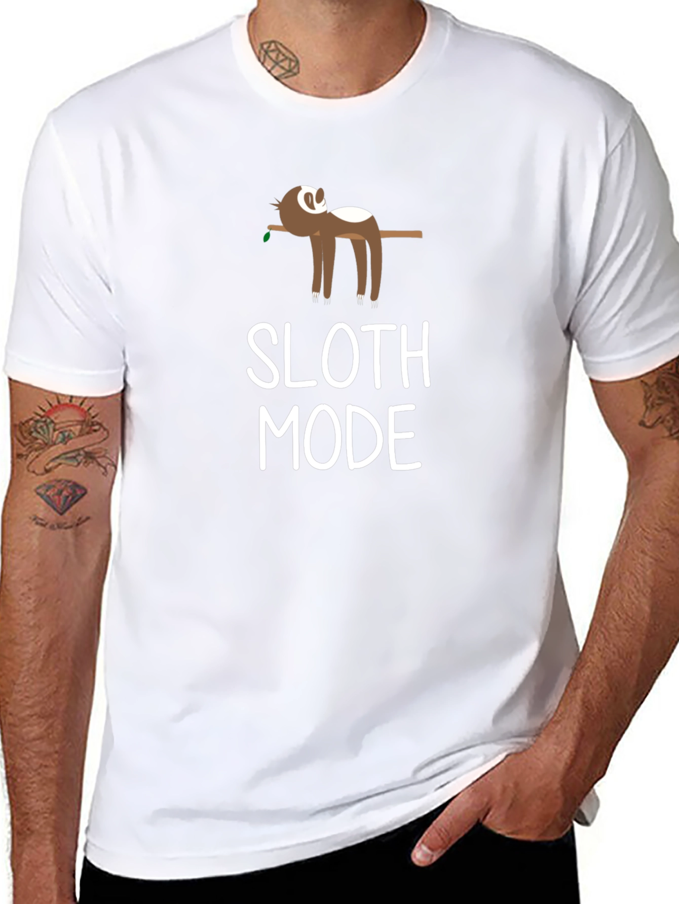 Sloth Mode Graphic Tee - Relaxed Fit