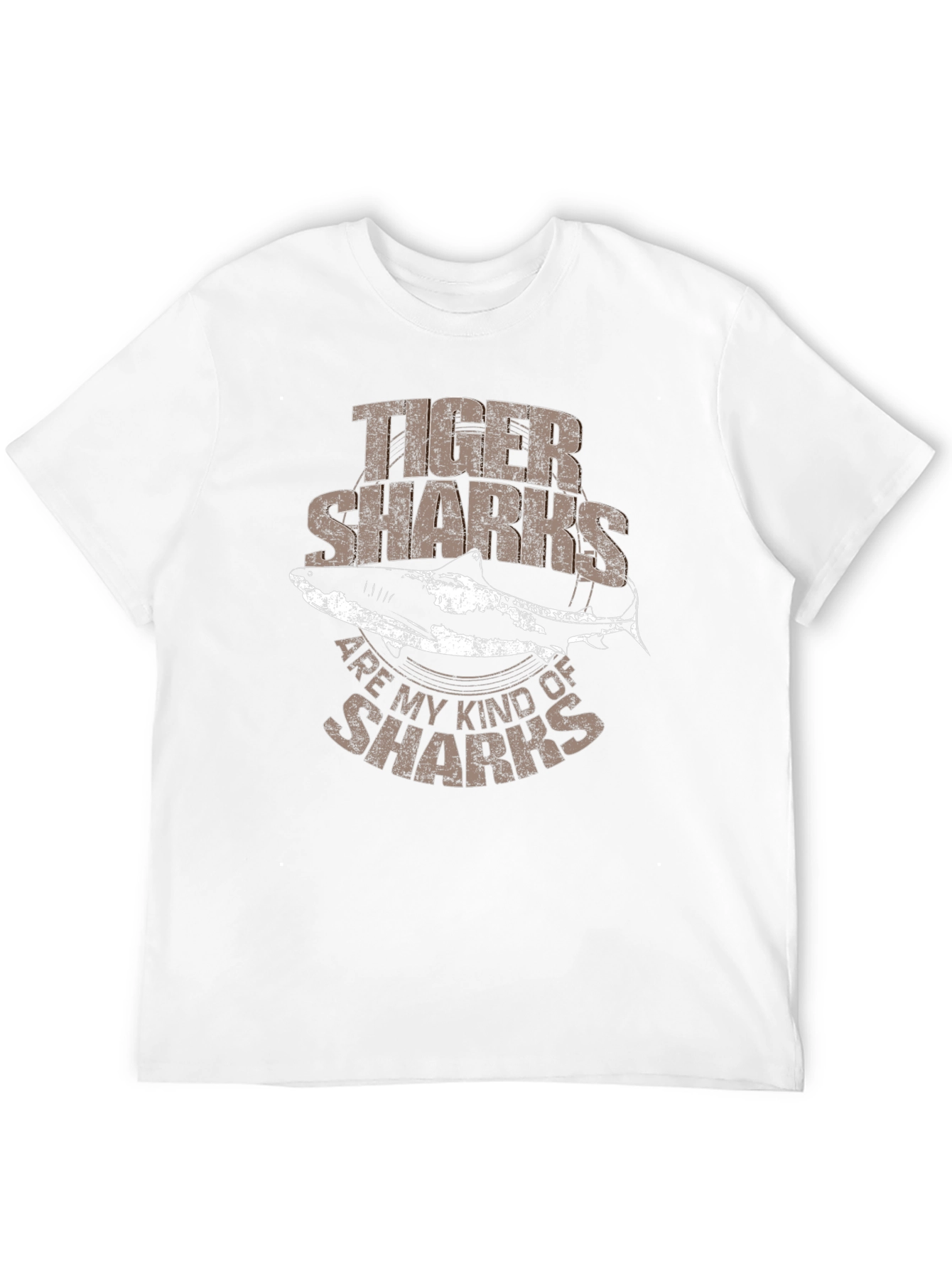 Tiger Sharks Graphic Tee - Mens Black T-Shirt