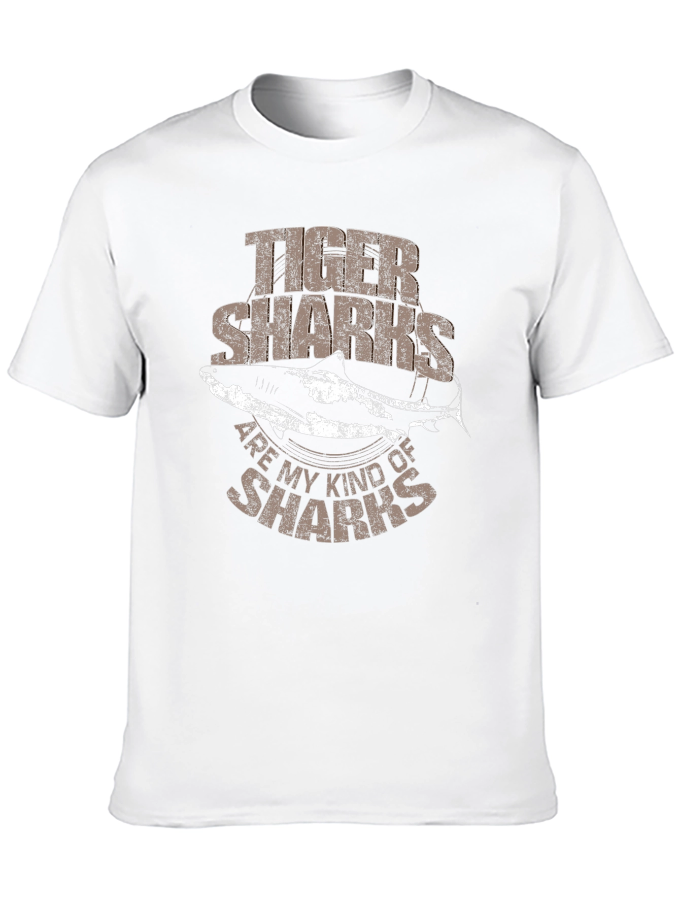 Tiger Sharks Graphic Tee - Mens Black T-Shirt
