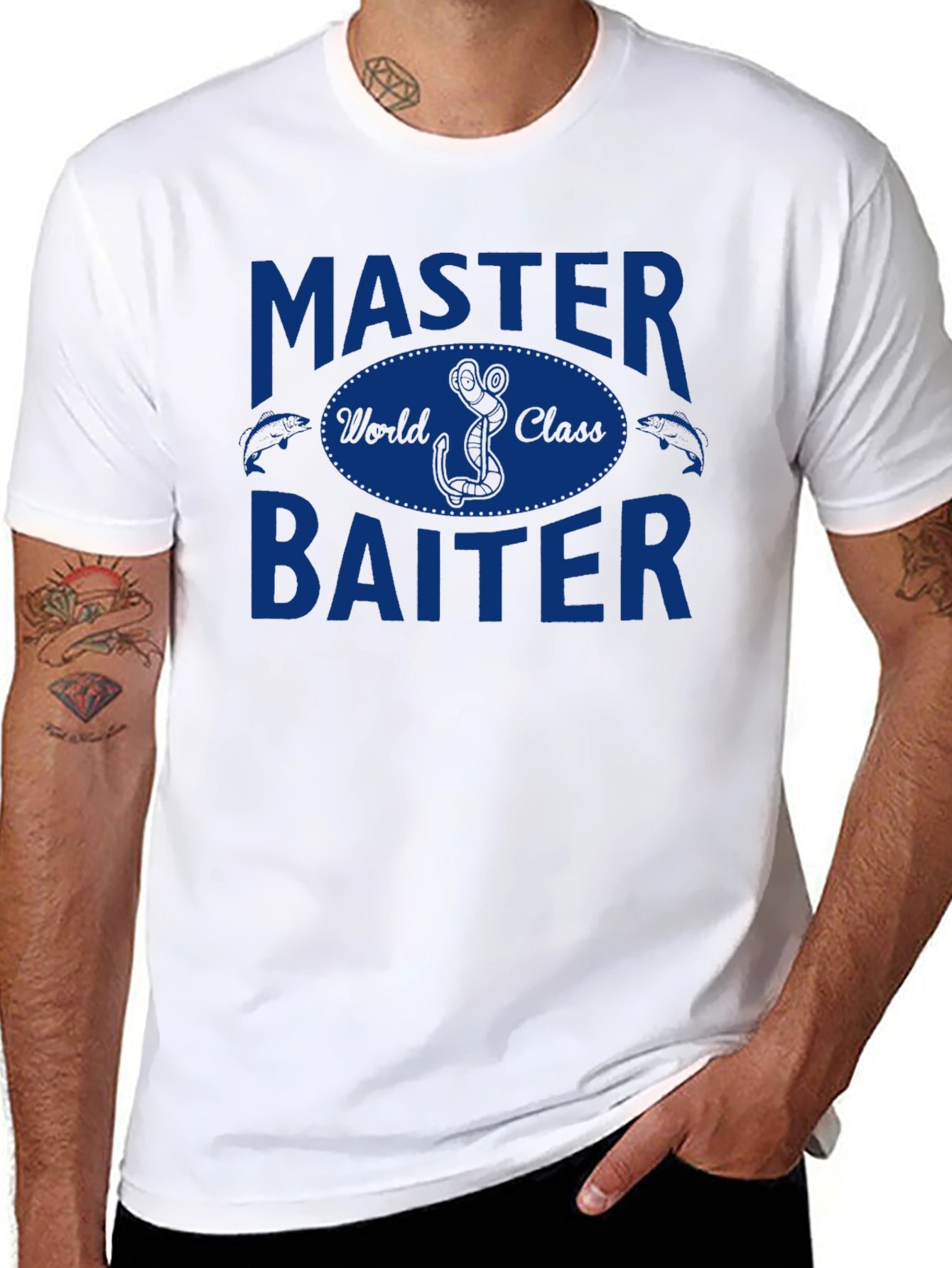 Master Baiter Funny Fishing T-Shirt