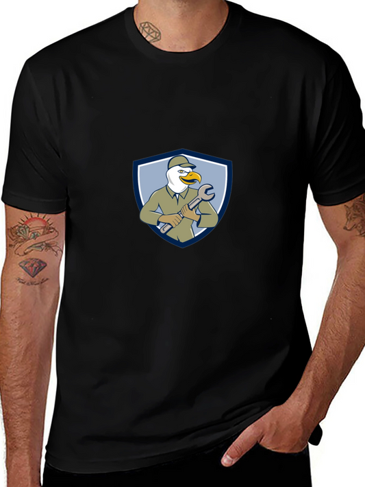 Seagull Mechanic Black T-Shirt
