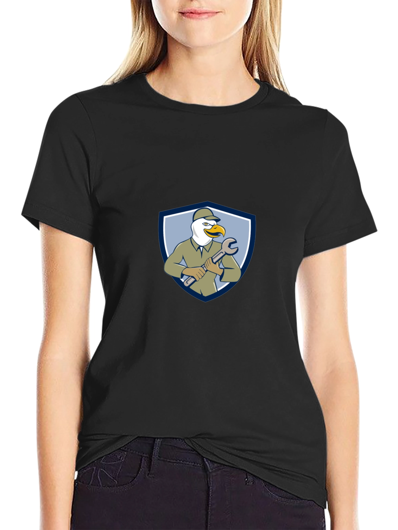 Seagull Mechanic Black T-Shirt