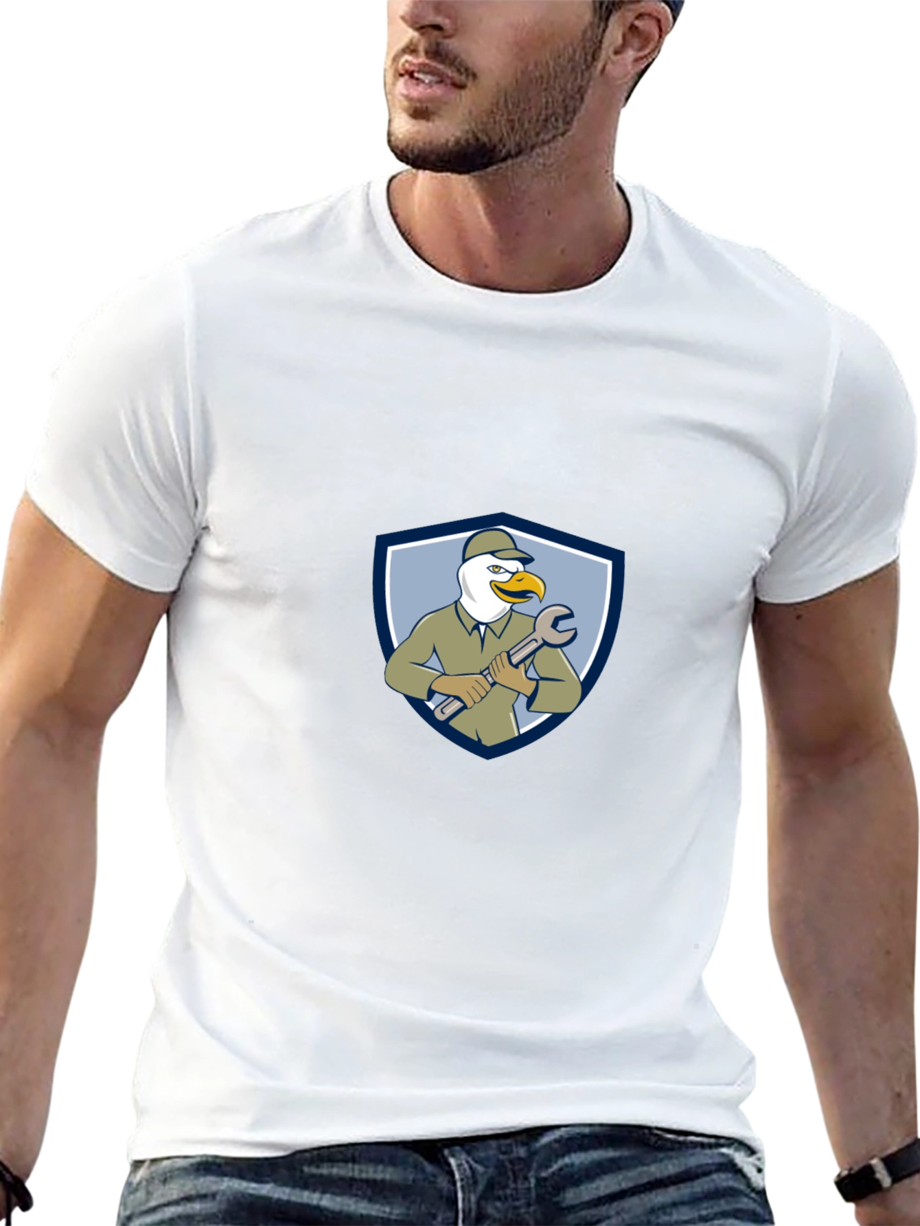 Seagull Mechanic Black T-Shirt