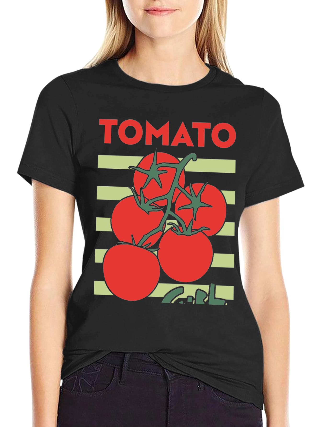 Tomato Graphic Print T-Shirt