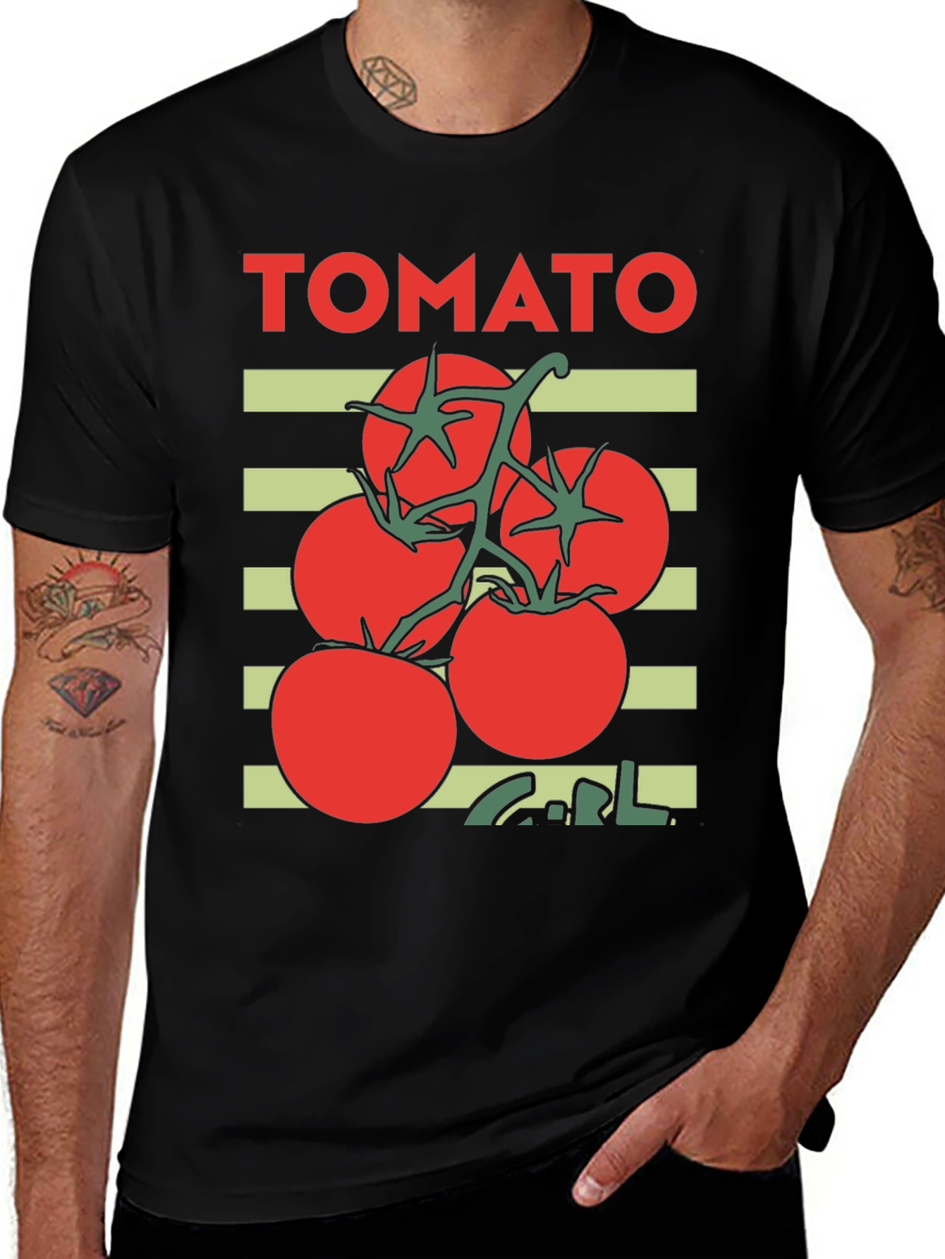 Tomato Graphic Print T-Shirt