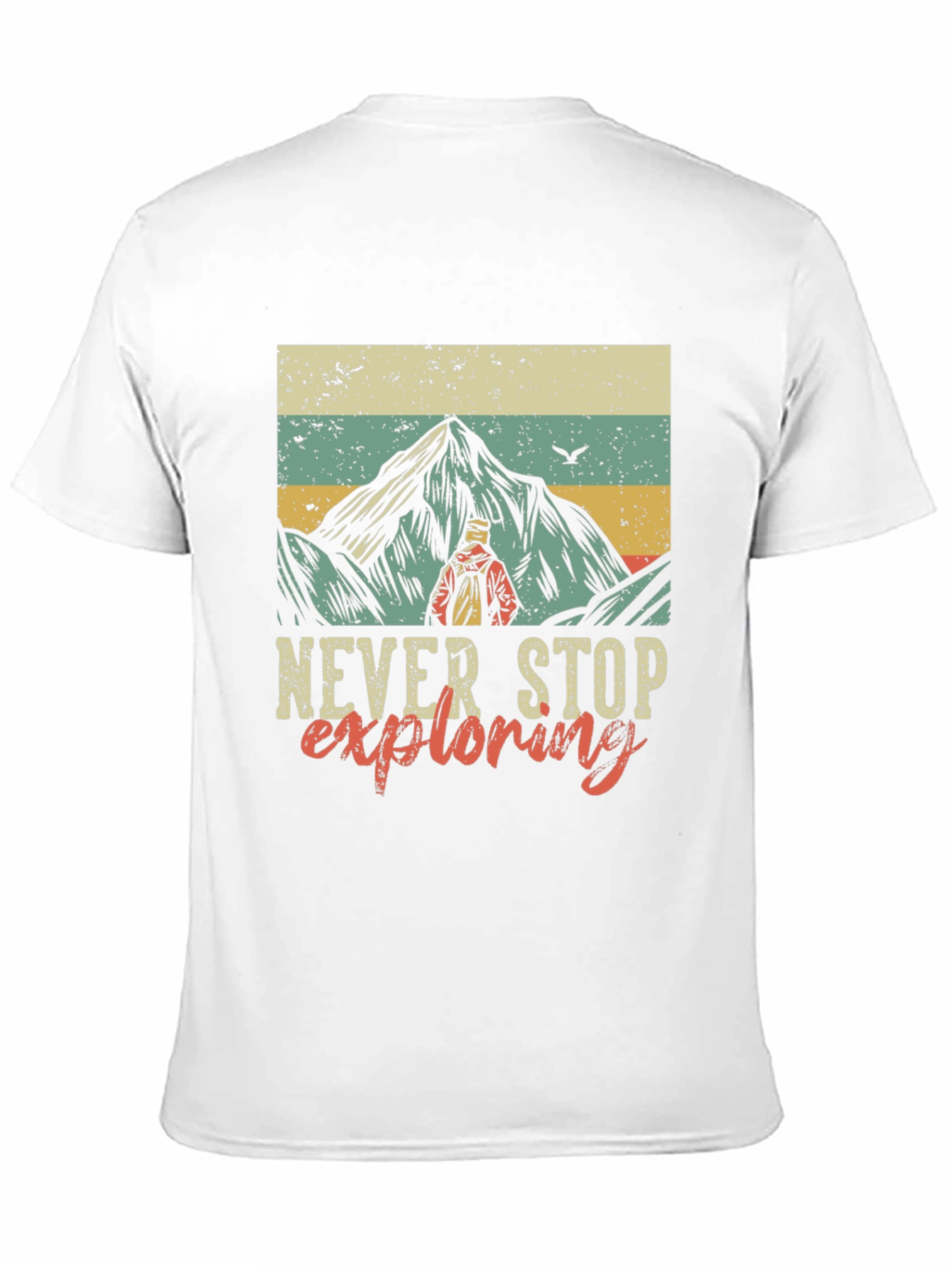 Never Stop Exploring Graphic T-Shirt