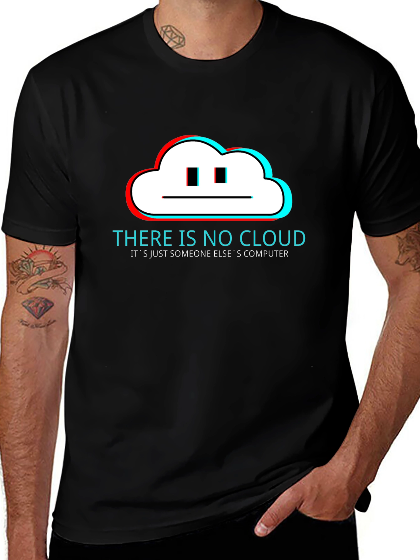 There is No Cloud - Funny Tech T-Shirt