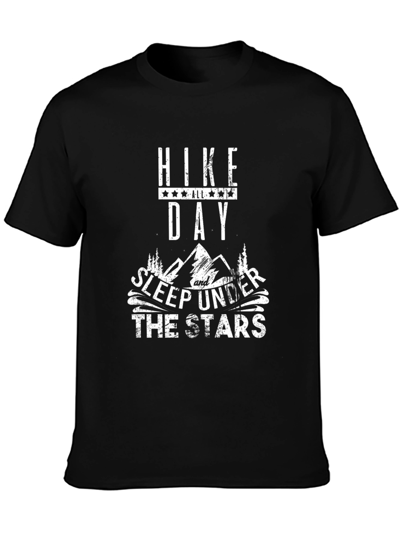 Hike Day & Sleep Under the Stars Graphic T-Shirt