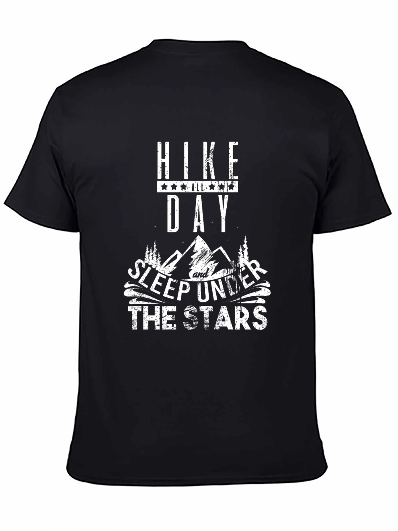 Hike Day & Sleep Under the Stars Graphic T-Shirt